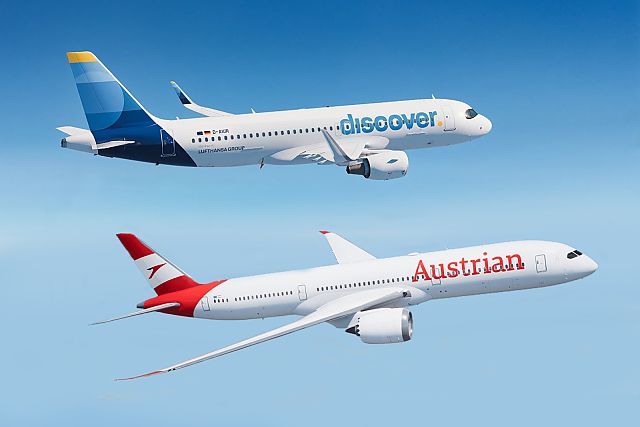 Discover Airlines &amp; Austrian Airlines