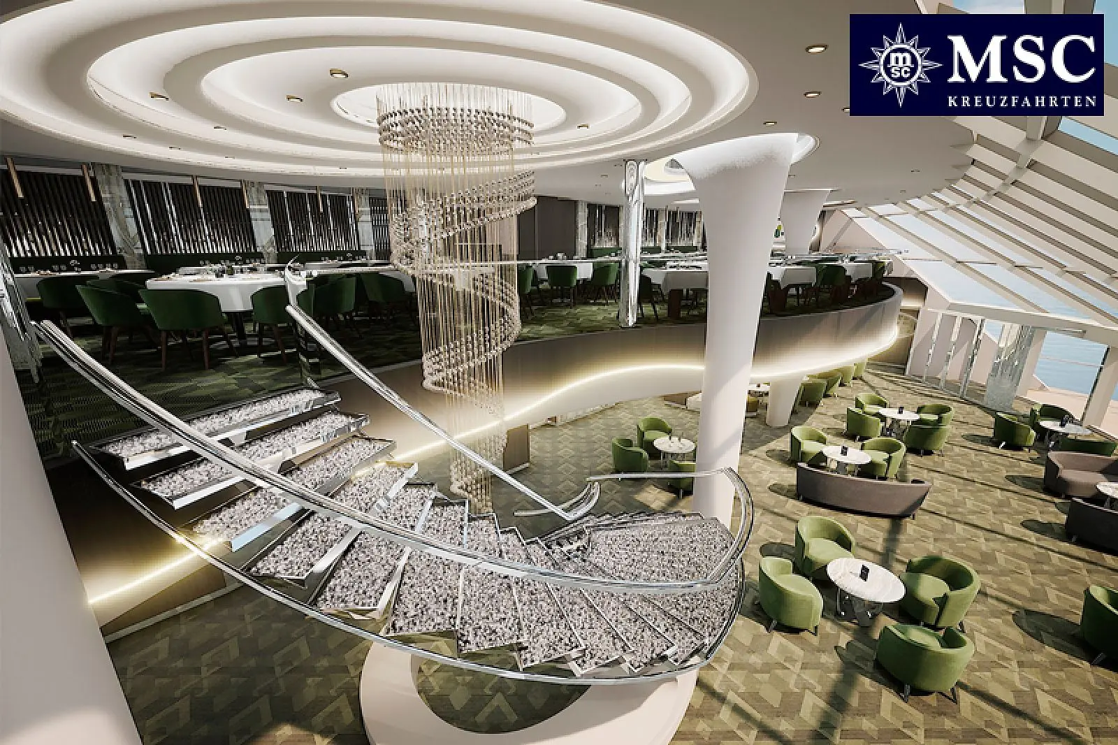 Erweiterter Yacht Club an Bord der MSC World Europa