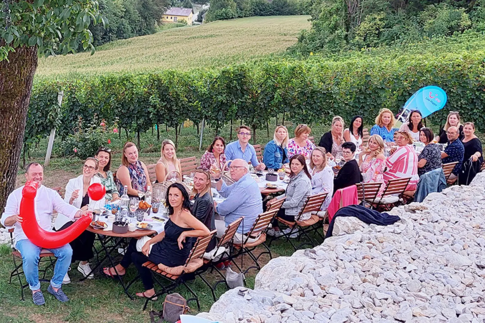 Köstliches Picknick mit kompakten Produktinfos