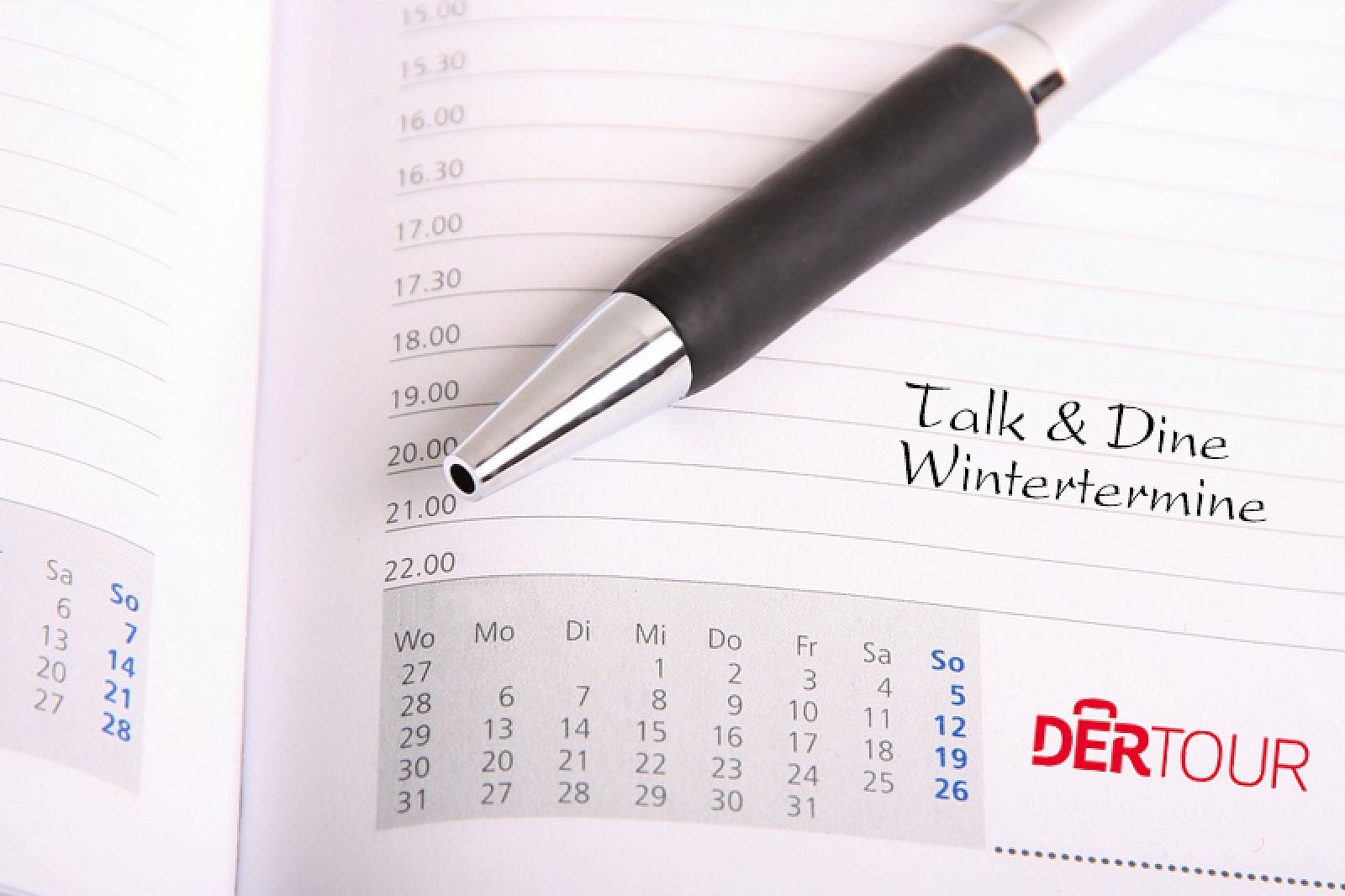 DERTOUR präsentiert die neuen Talk&Dine Termine