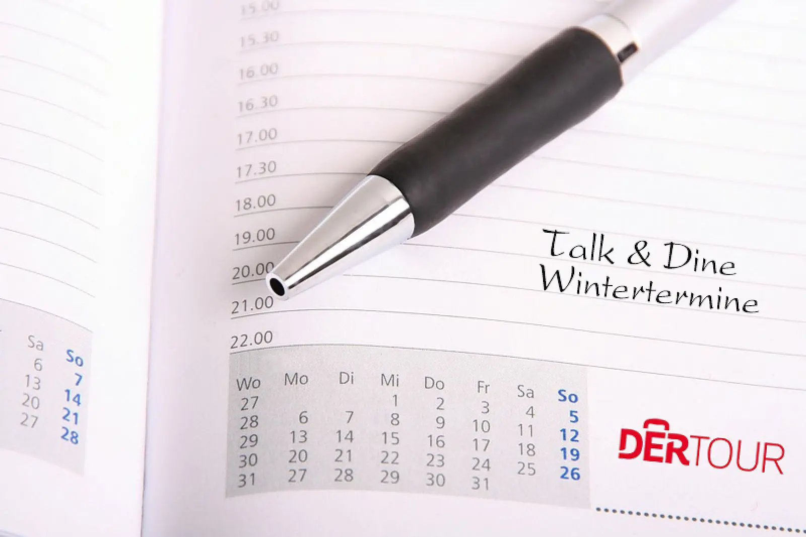 DERTOUR präsentiert die neuen Talk&Dine Termine