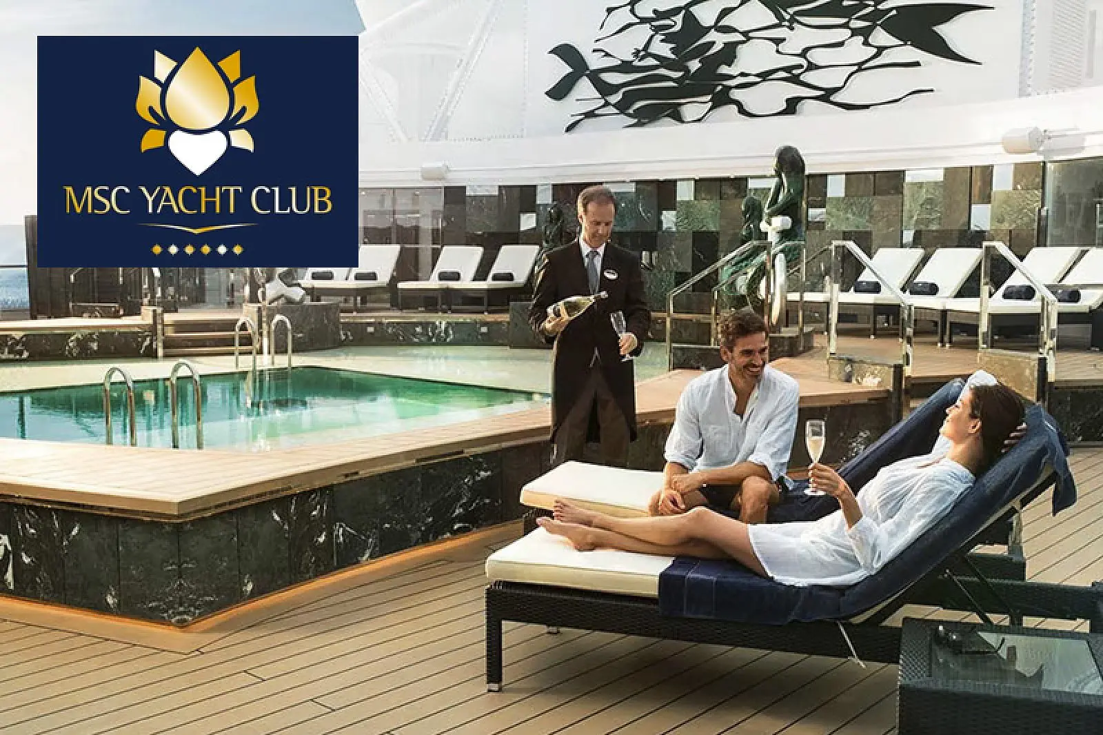 25-prozentiger Rabatt auf die MSC Yacht Club Kabinen