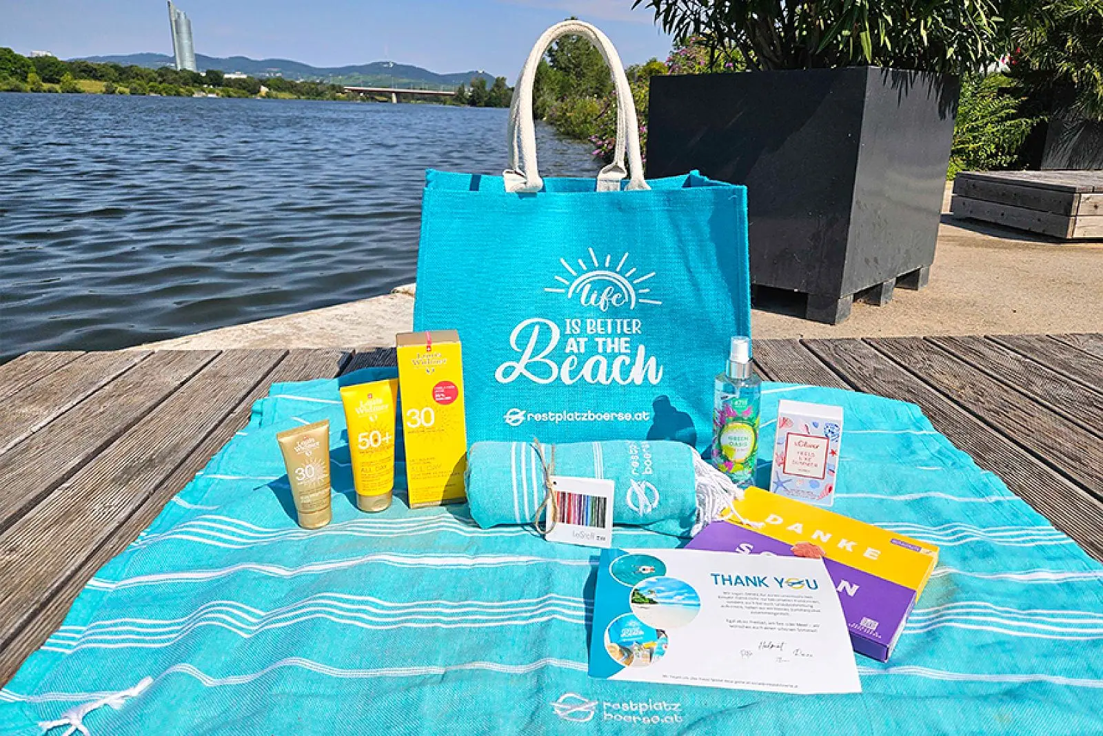Sommerpakete für das Restplatzbörse-Team